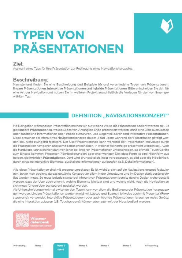 Project management for the successful introduction of presentation software - Phase 2 Project management for the successful introduction of presentation software - Phase 2