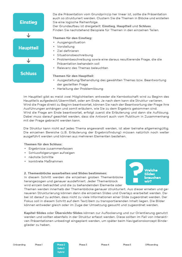 Project management for the successful introduction of presentation software - Phase 2 Project management for the successful introduction of presentation software - Phase 2