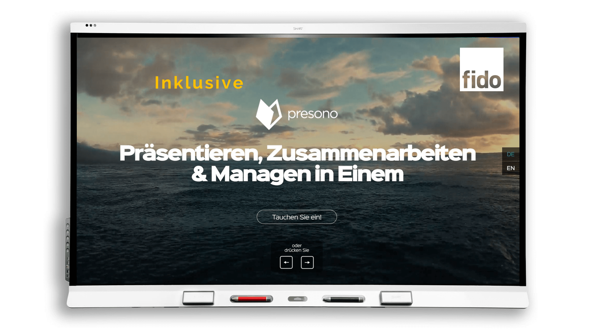 Mit interaktiven Whiteboards verschmilzt die digitale und analoge Arbeitswelt. Mit interaktiven Whiteboards verschmilzt die digitale und analoge Arbeitswelt.